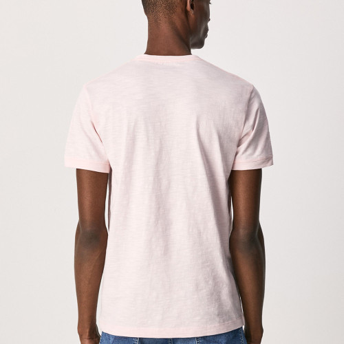 Pepe Jeans Ανδρική κοντομάνικη μπλούζα Golders N Paint Effect T-Shirt With Logo